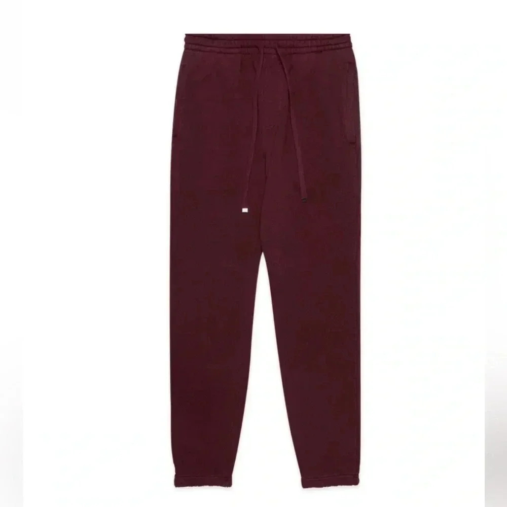 Talentless Womens Heavyweight Sweatpants in Mid-Century Merlot